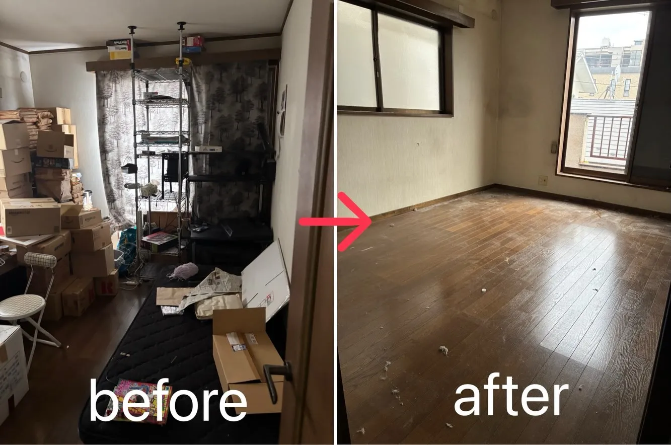 写真は解体前の残置撤去になります！！